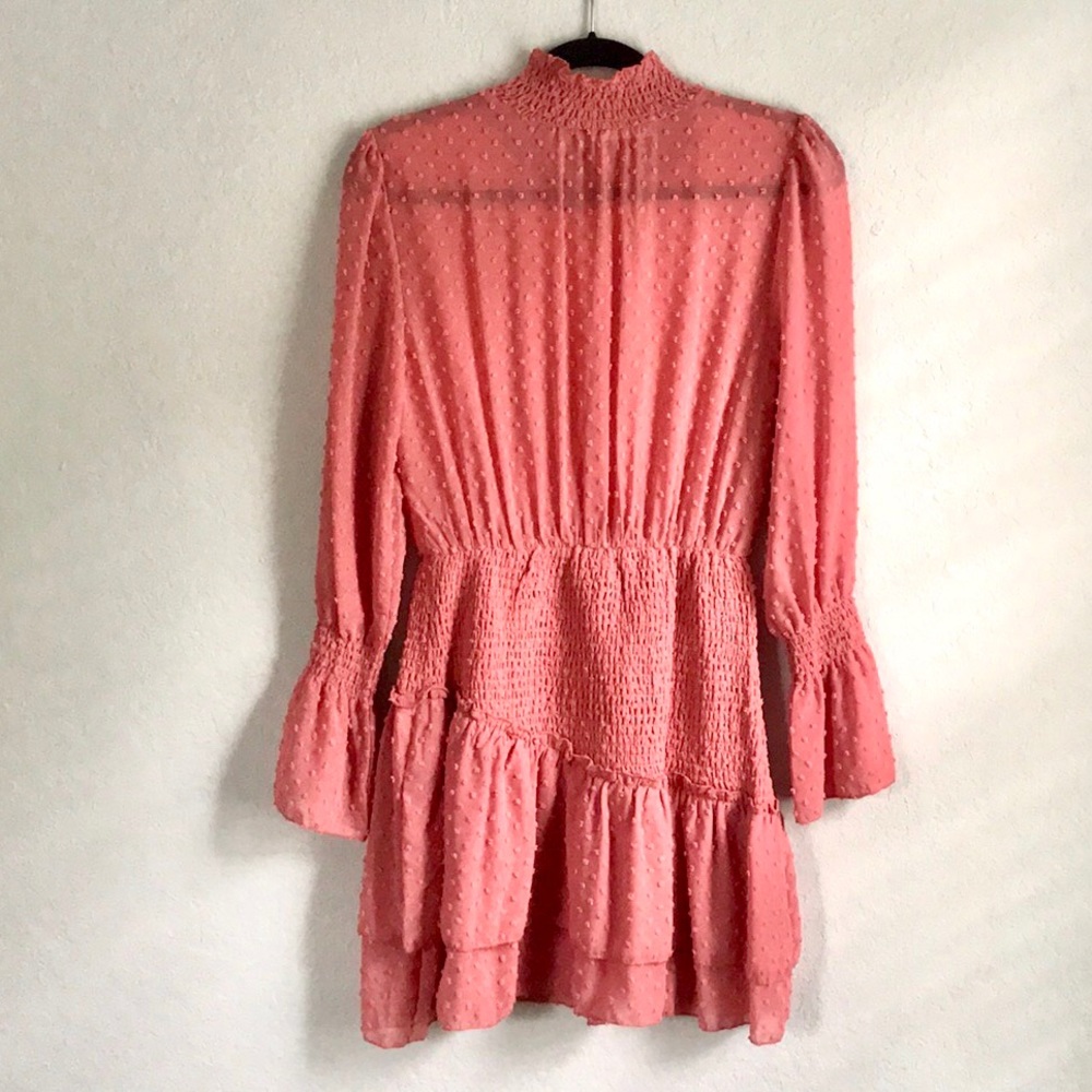 Goodnight Macaroon Inca Ruched Frilled Mini Dress - Picture 5 of 7